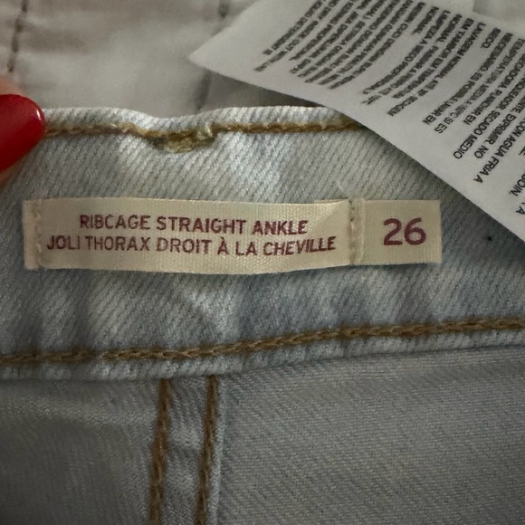 High Rise Women Jeans - Light Gray - Picture 3 of 4